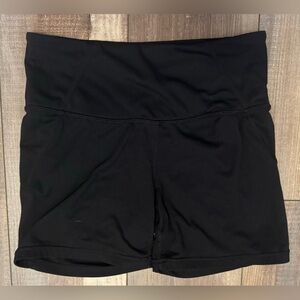 Athleta Women’s Biker Bike Athletic Running Shorts Black Small S